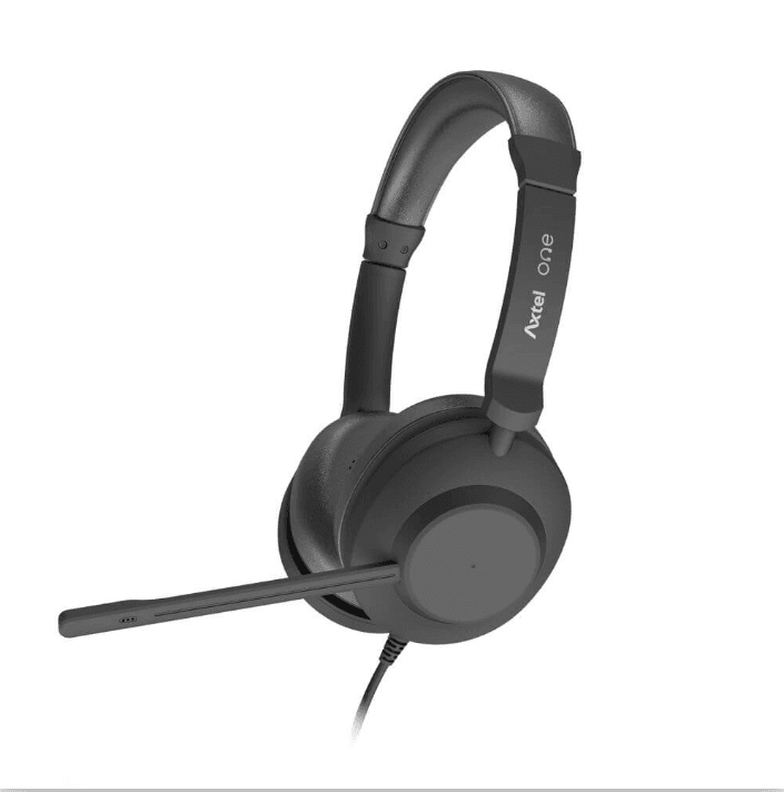 Casti Head-band AXTEL AXH-ONEUCD, Wired, Negru — miniatură