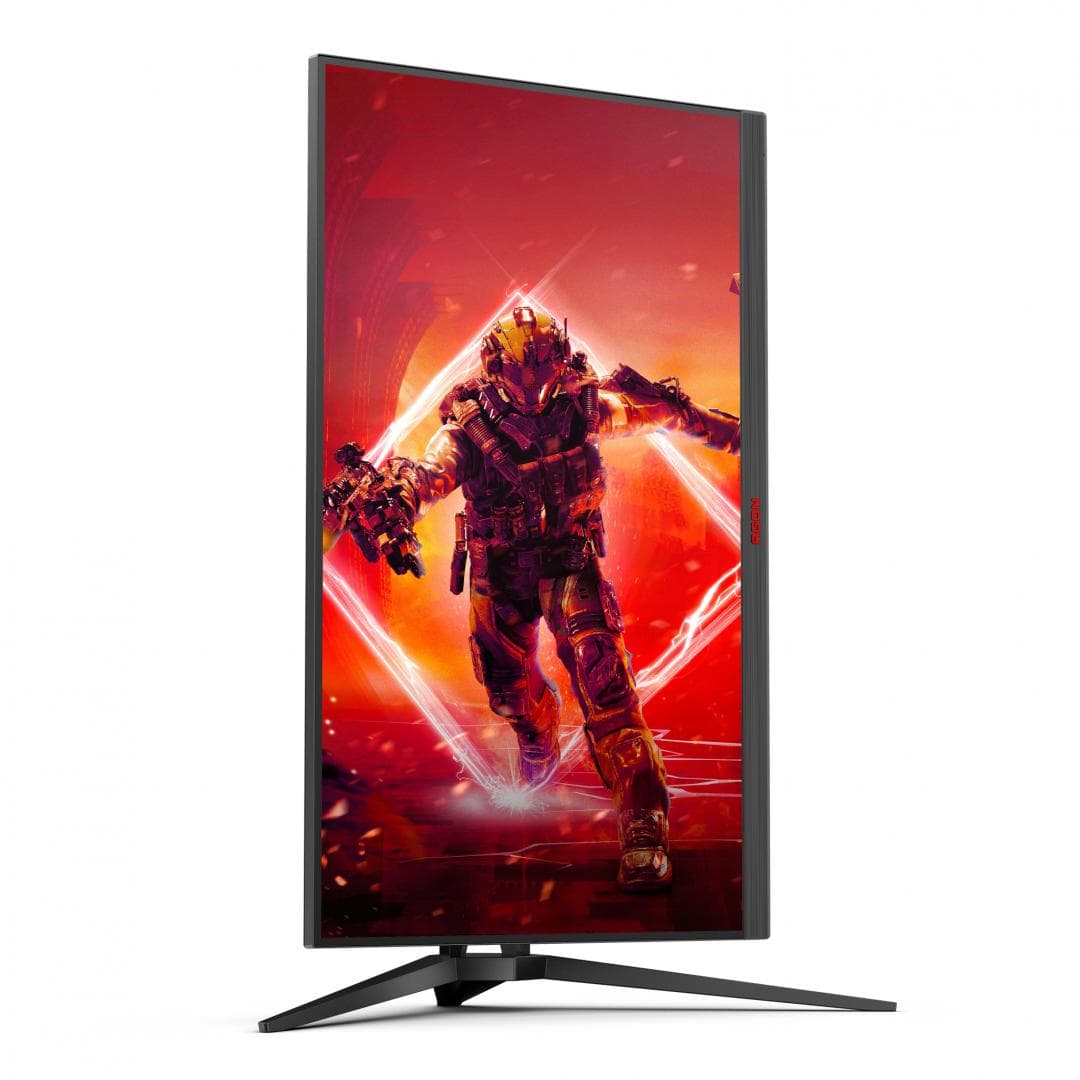 Monitor Gaming AOC AG275QZN/EU, 27", 2560 x 1440 pixeli, Black, Red — miniatură