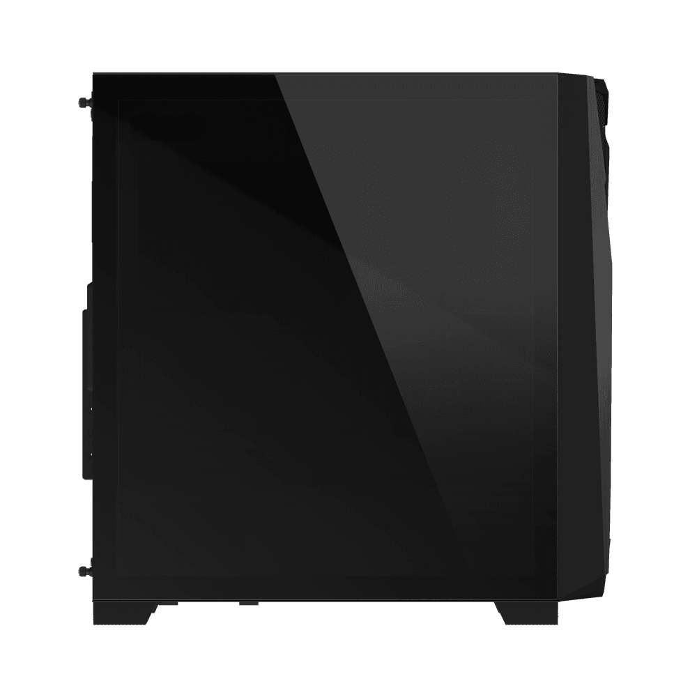 Carcasa GIGABYTE C301 GLASS, RGB, Mid Tower, Black — miniatură