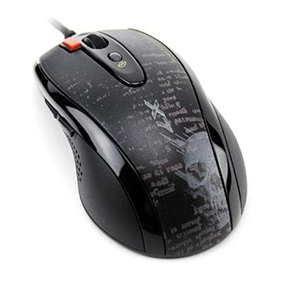 Mouse Gaming A4TECH F5-BK, 3000 dpi, Negru — miniatură