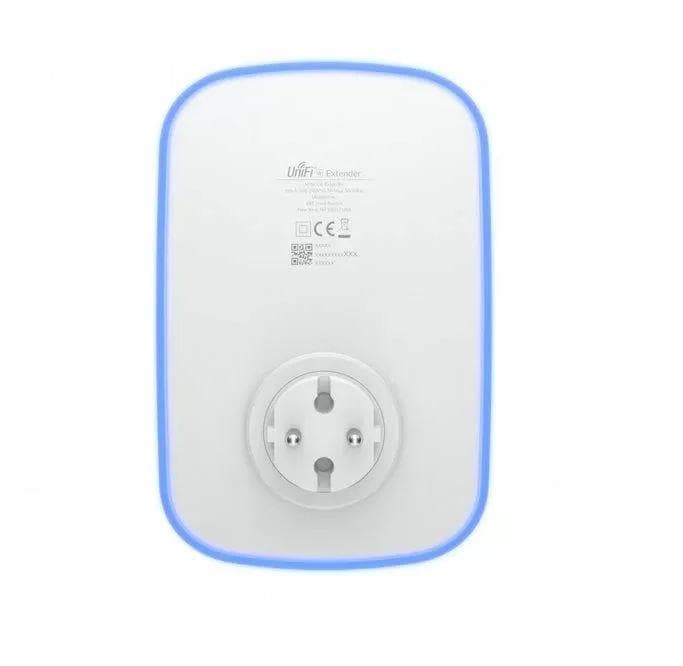 UBIQUITI Unifi6 Range Extender, U6-EXTENDER, Dual-Band WIFI6, 2.4 GHz 573.5 Mbp, antena 5dbi, 5 GHz 4.8 Gbps, antenna 6dbi, standard wireless: 802.11a/b/g WiFi 4/WiFi 5/WiFi 6, 300+ clienti, interfa management- Bluetooth, dimensiuni: 169.7 x 112.2 x 32.2 mm, greutate: 290g. — miniatură