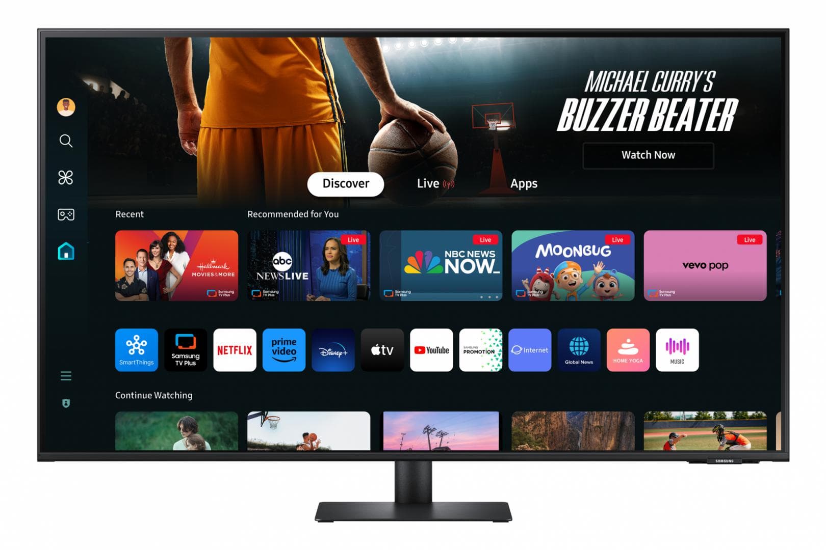 Monitor Samsung 43" LS43DM702UUXDU — miniatură