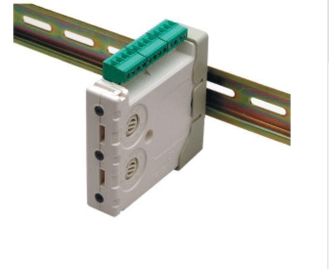 Honeywell Morley-IAS Modul 2 intrări si 1 ieșire MI/D2ICMOE, cu izolator; Curent maxim in standby 140 µA @ 24 VDC (fara comunicari); Tensiune de operare 15-32 VDC; Optiune de montare pe sina DIN;Indicator stare LED tricolor;Standard EN54-17, EN54-18; Clasa protectie IP40;Dimensiuni 93 x 82 x 22 mm — miniatură