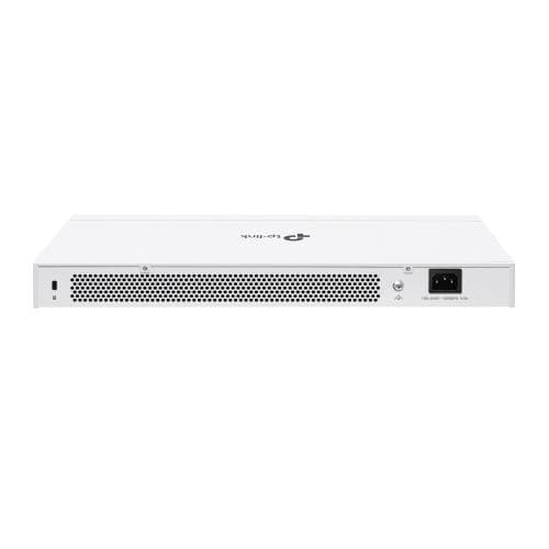 Switch TP-Link cu 24 de porturi, 24× 10/100/1000 Mbps RJ45 Ports (Auto- Negotiation/Auto MDI/MDIX), capacitate switch 56 Gbps, dimensiuni (440× 180×44 mm) — miniatură