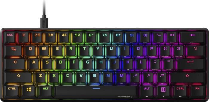 Tastatura Mecanica Gaming HyperX Alloy Origins 60, RGB, USB, negru