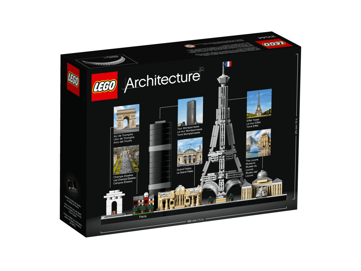 PARIS, LEGO 21044 — miniatură