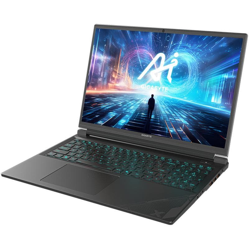 Laptop Gaming GIGABYTE G6X, cu procesor Intel Core i7 13650HX, 16'' IPS, 16 GB DDR5, 1 TB, NVIDIA GeForce RTX 4060, 8GB GDDR6, Fara OS — miniatură