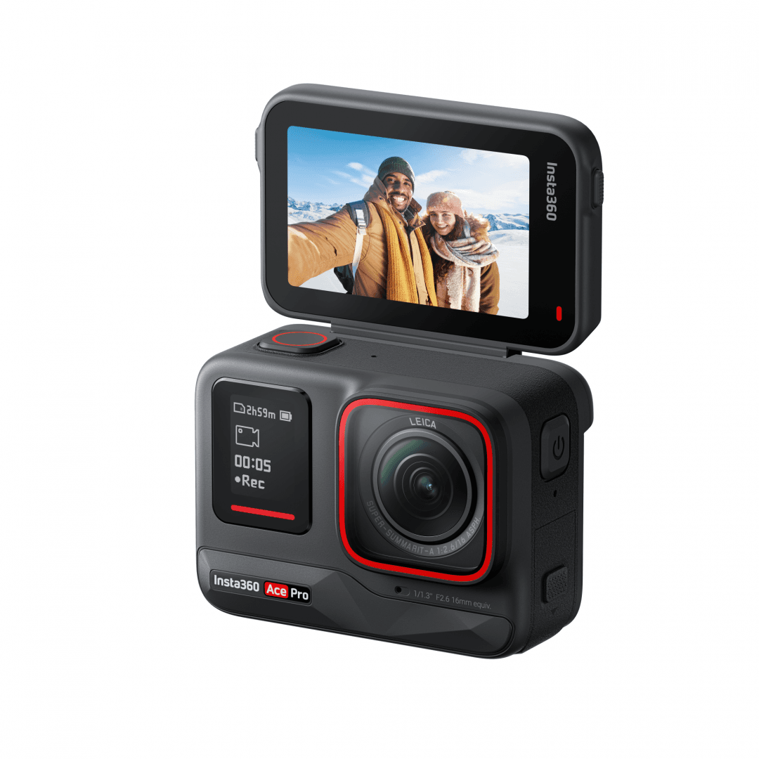 Insta360 Ace Pro Standalone, rezolutie foto "48MP, video format MP4, timp incarcare 46 min, negru — miniatură