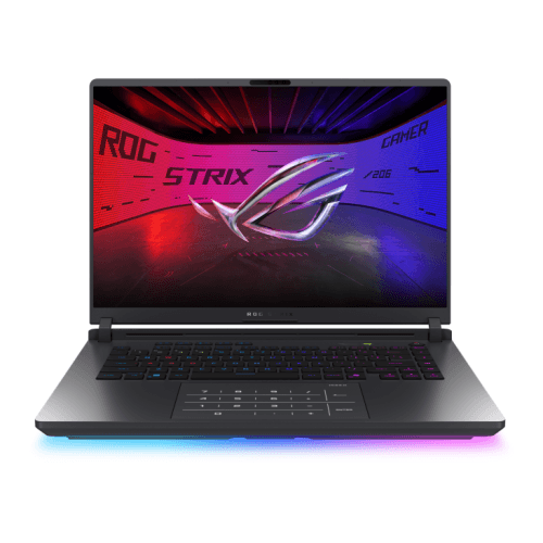Laptop Gaming ASUS ROG Strix G16, cu procesor Intel Core Ultra 9 275HX, 16'' IPS, 32 GB DDR5, 2 TB SSD, NVIDIA GeForce RTX 5070 Ti, 12GB GDDR7, Fara OS