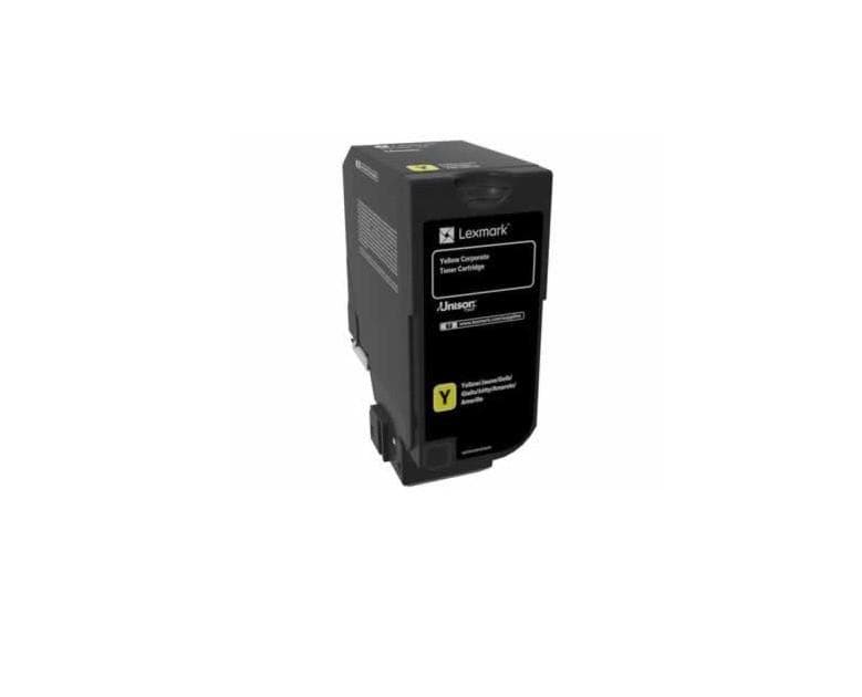 Toner LEXMARK 74C20YE, Yellow