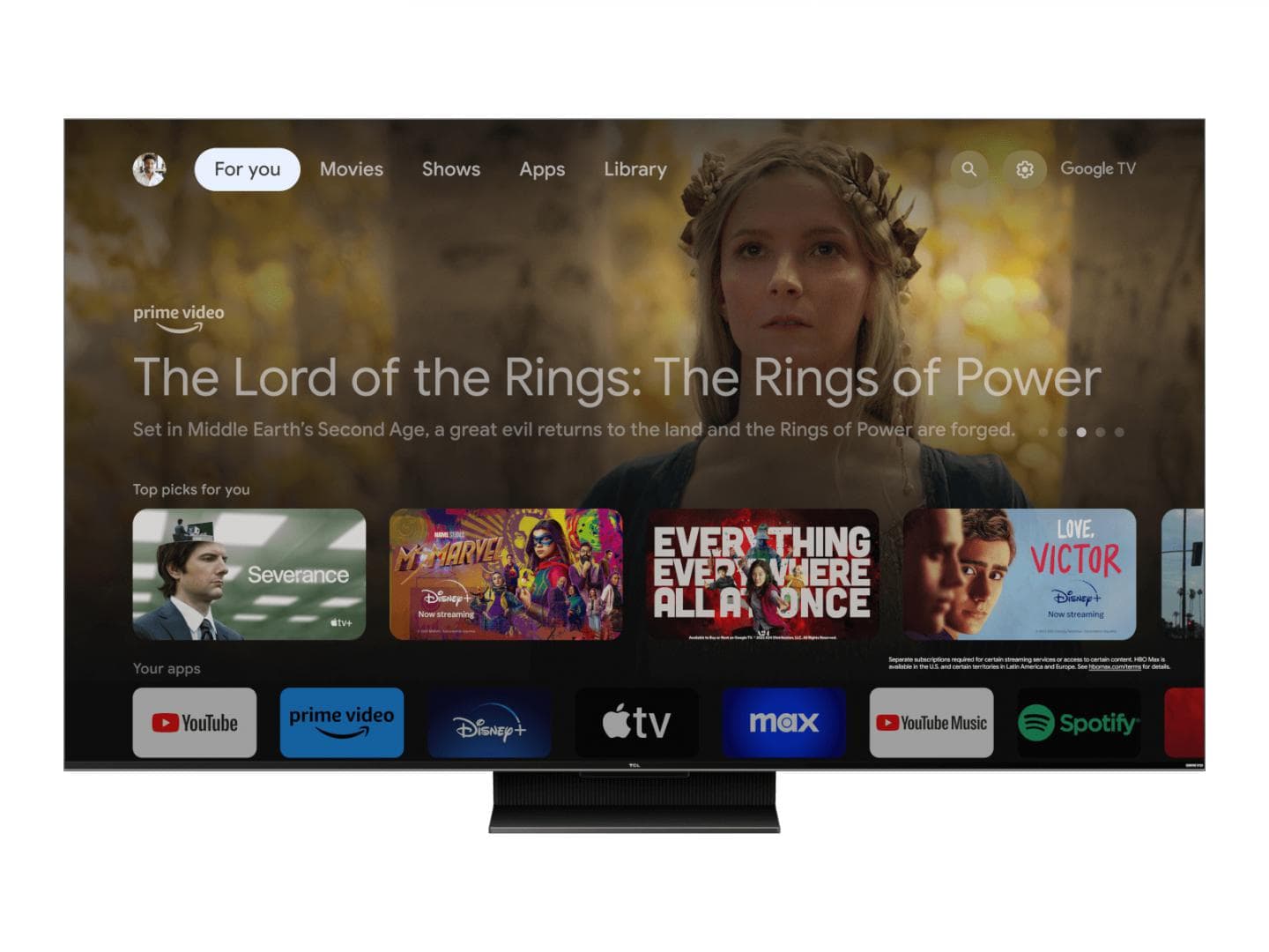 Televizor Smart Mini LED TCL 85C805, 216 CM (85``), 4K, 240Hz, Wi-Fi, Negru — miniatură
