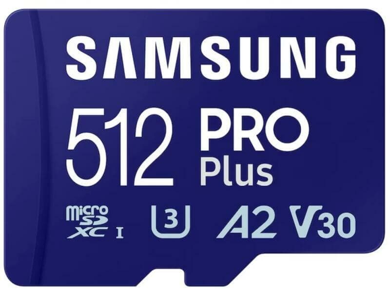 Card de Memorie MicroSDXC Samsung PRO Plus MB-MD512SB/WW 512GB, Class 10 + adaptor — miniatură