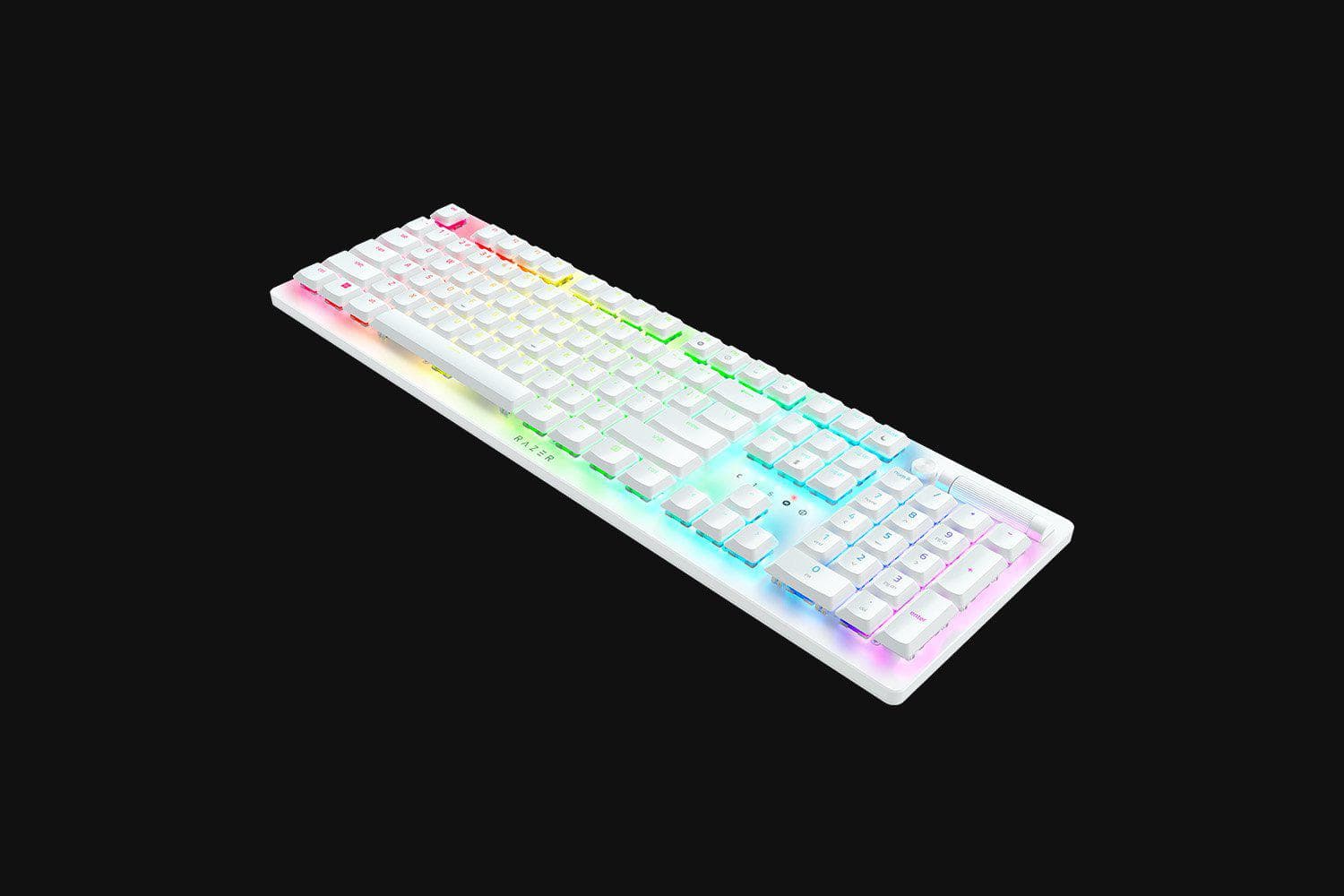 Tastatura RAZER DeathStalker V2 Pro, RGB, USB, Alb — miniatură