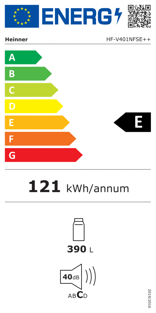 FRIGIDER HEINNER HF-V401NFSE++ — miniatură