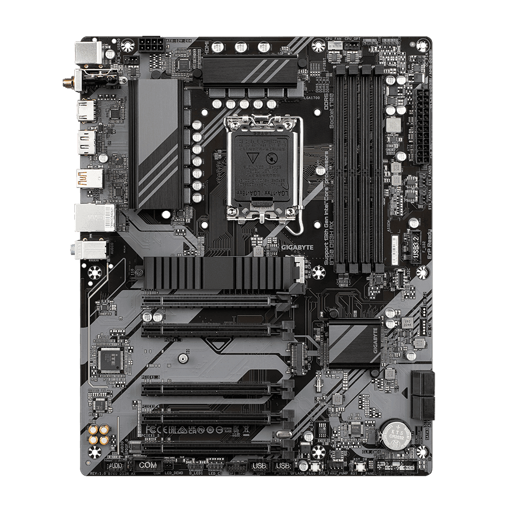 Placa de baza Gigabyte B760 DS3H AX, Socket 1700, DDR5, ATX — miniatură