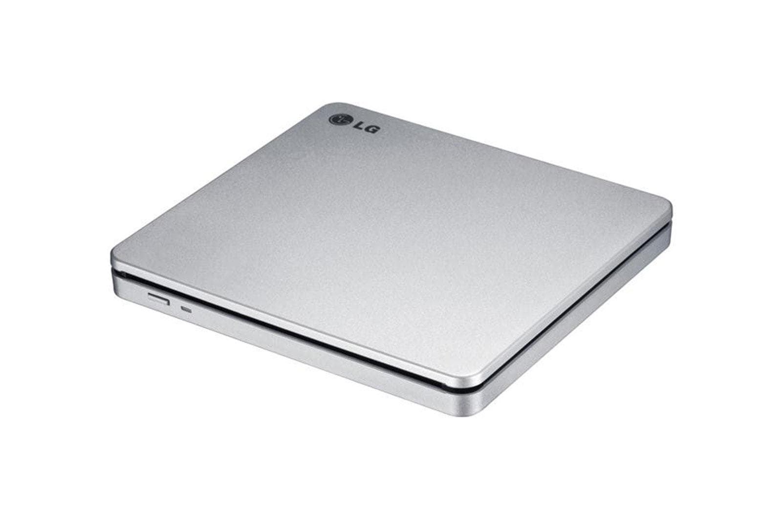 Unitate optica SuperMulti Ultra Slim HITACHI-LG, DVD+/-RW M-Disc Support, 8x DVD, 24x CD, extern, USB2.0, ultra slim, 145.5 mm x 136 mm x 15 mm, silver — miniatură