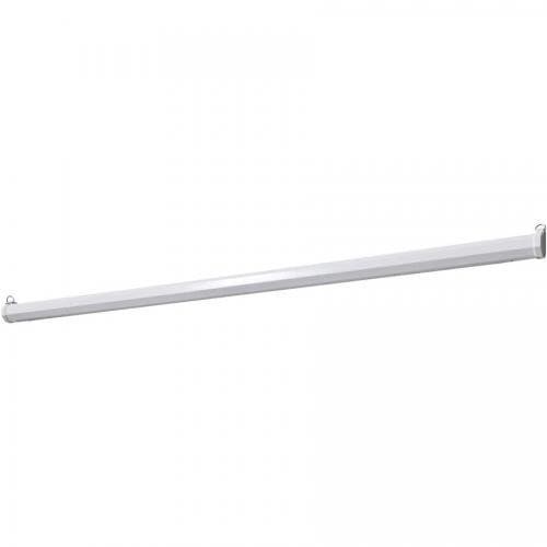 Ecran proiectie electric, perete/tavan, 200 x 150 cm, Celexon, dimensiuni carcasa 229,5x 6,5x 6,5 cm, PVC cu suprafata reflector difuza pentru un unghi larg de vizualizare de 160 grade, format 4:3, diagonala 98", telecomanda — miniatură