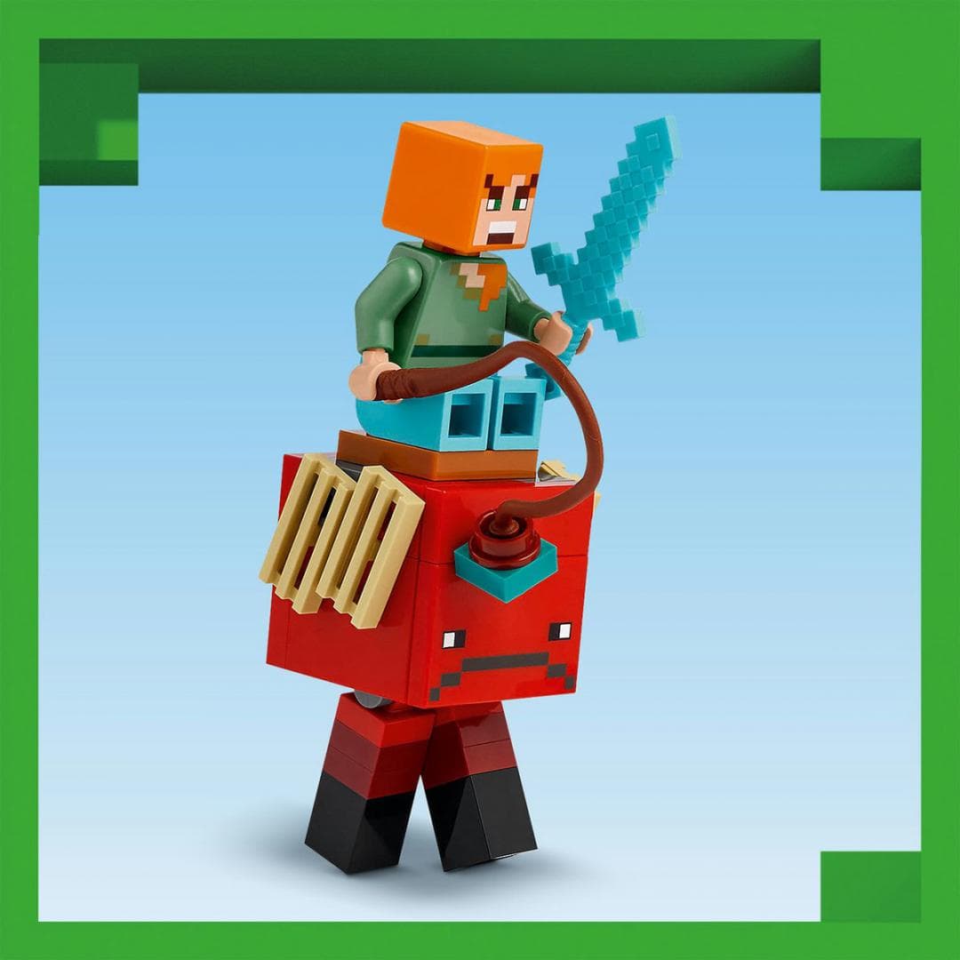 BATALIE DEASUPRA LAVEI IN NETHER, LEGO 21266 — miniatură