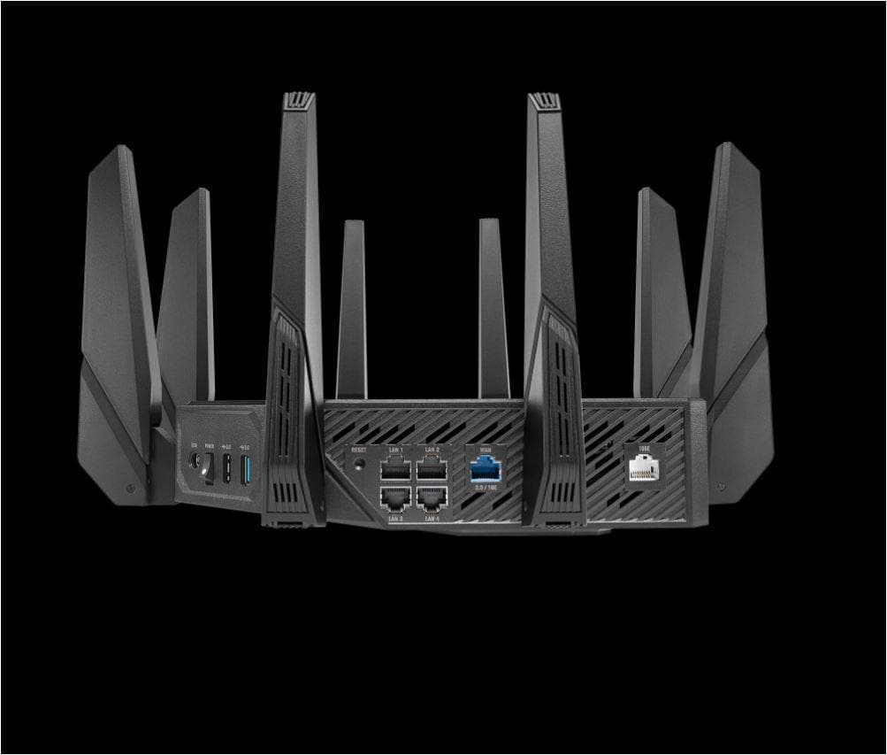 Router wireless ASUS ROG Rapture GT-AX11000 Pro, WIFI 6, Mesh, Tri-Band — miniatură