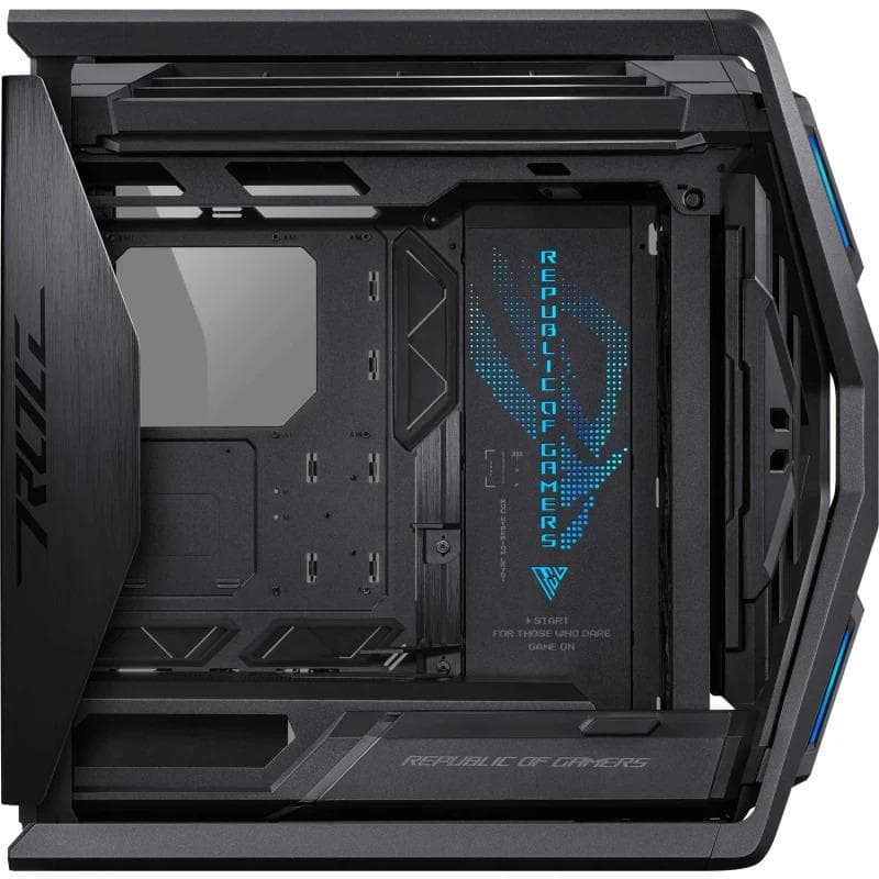 Carcasa ASUS ROG Hyperion GR701 BTF Edition, RGB, Full Tower, Black — miniatură