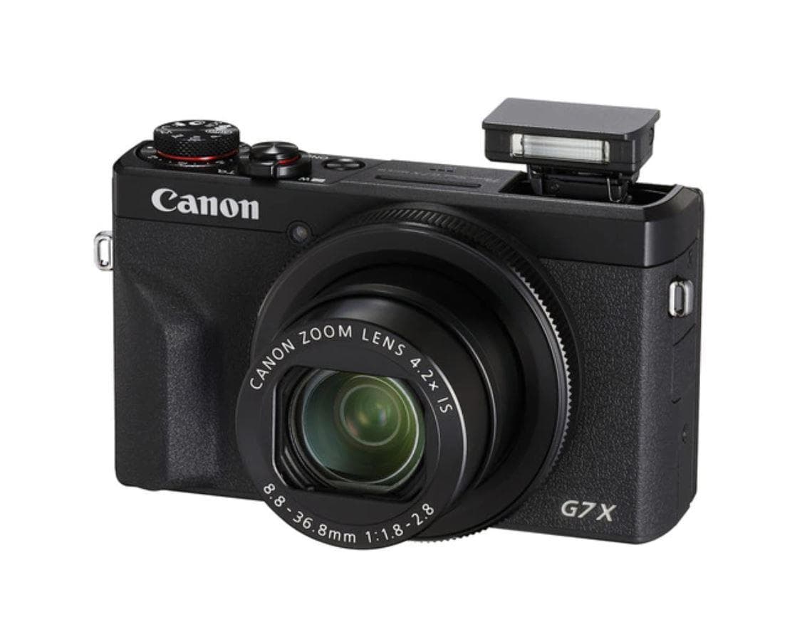 Camera foto Canon PowerShot G7x MARK III + acumulator NB-13L, 20.1Mpx, sensor CMOS, procesor DICIC 8, zoom optic 4.2x, stabilizare optica, autofocus, macro 5cm, touchscreen 3" rabatabil, face detection, video (4K) 3840 x 2160, 29.97 / 25fps, (Full HD) 1920 x 1080, 119.9 / 100 / 59.94 / 50 / 29.97 — miniatură