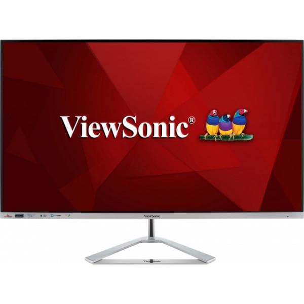 Monitor Consumer ViewSonic VX3276-2K-MHD-2, 31.5", 2560 x 1440 pixeli, Silver