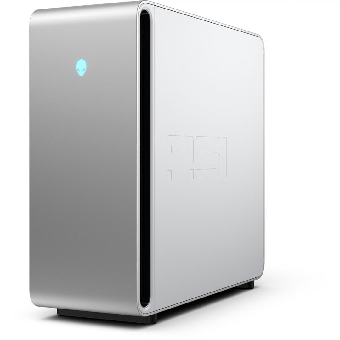Desktop Gaming Dell Alienware Area-51 AAT2250 cu procesor Intel Intel Core Ultra 9 U9-285K pana la 5.7 GHz, 64 GB DDR5, RTX 5090, Windows 11 Pro, Silver — miniatură