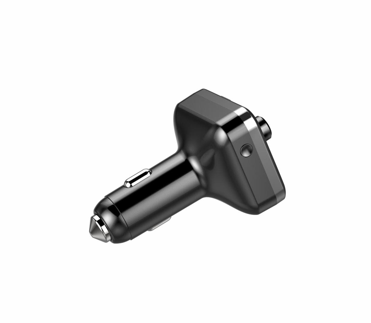 Modulator FM Serioux AMFM45, Bluetooth V5.0, conectare automată, raza de actiune de până la 5 metri, voltaj intrare: DC 12/24V, ieșire: USB QC3.0, frecvența FM: 87.5MHz - 108.0MHZ, format muzica: MP3/WMA/WAV, USB audio (pana la 32 GB), slot MicroSD ( pana la 32 GB), microfon incorporat, functii — miniatură