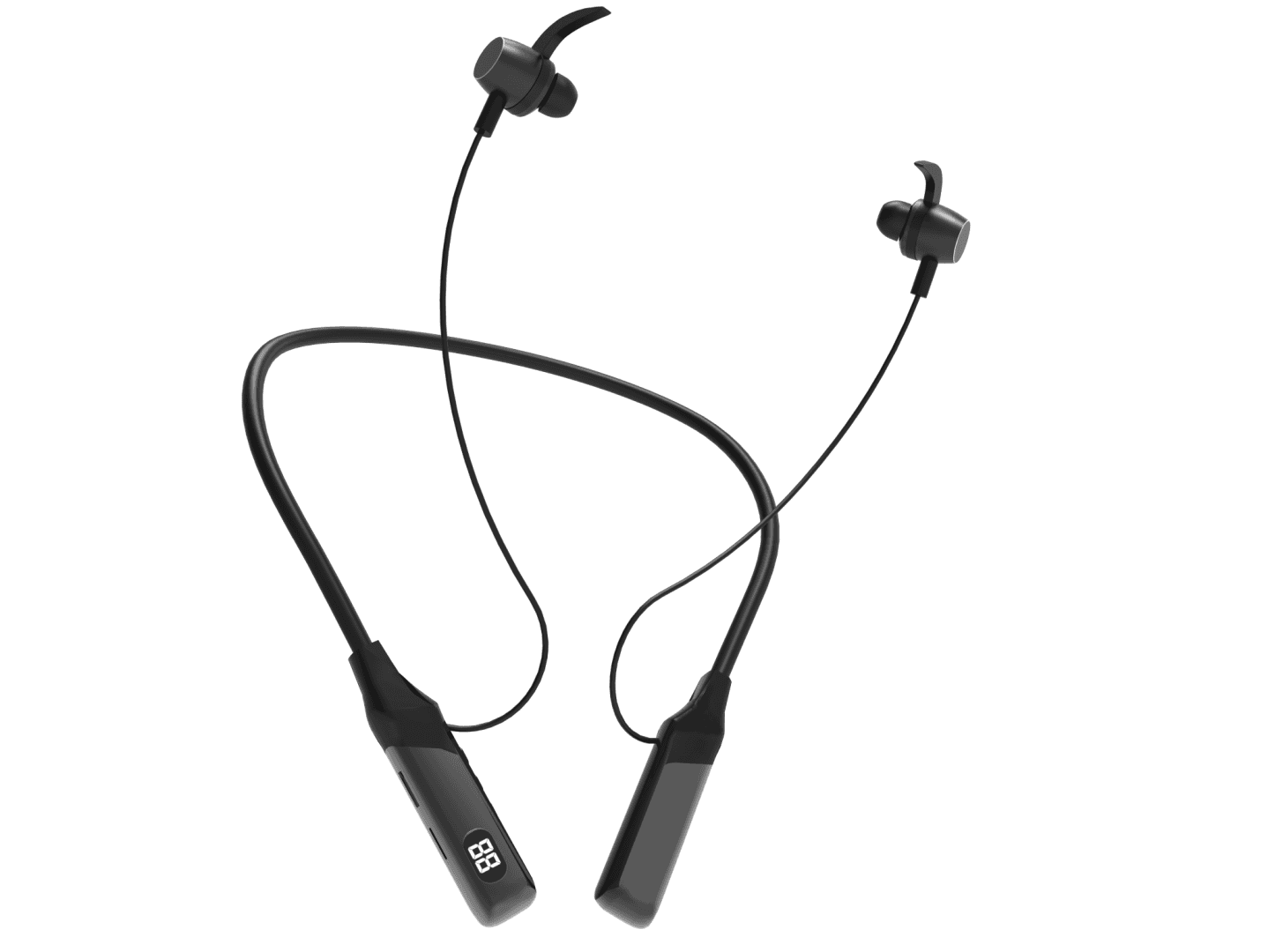 Casti Head-band AKAI BTN-B100, Wireless, Negru — miniatură