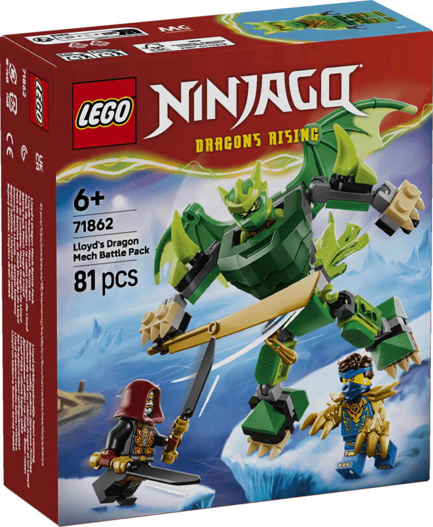 PACHET DE LUPTA CU ROBOTUL DRAGON AL LUI LLOYD LEGO71862 — miniatură