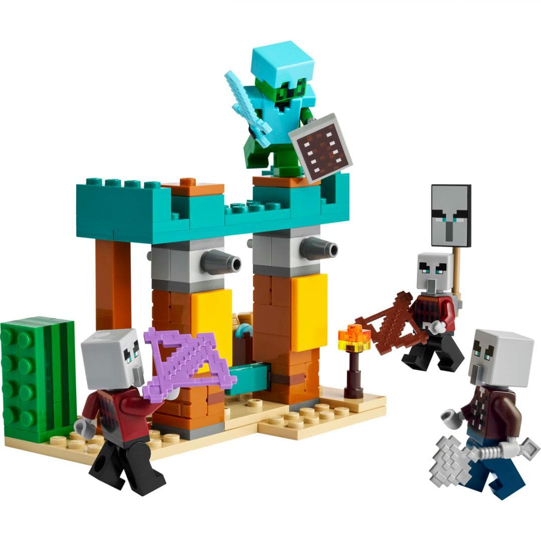 PATRULA ILLAGER IN DESERT, LEGO 21267 — miniatură