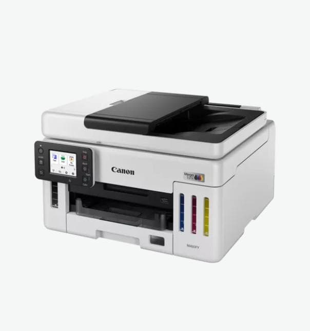 Multifunctional inkjet Canon Maxify GX6140, CISS, format A4, Color, Duplex, USB + LAN + Wi-Fi — miniatură