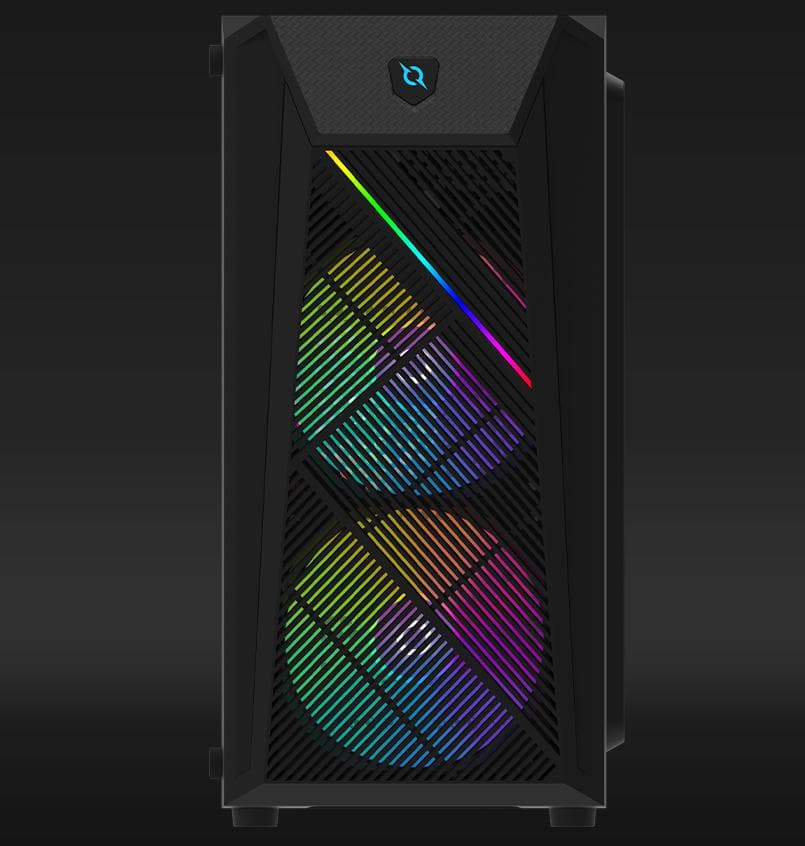 Carcasa AQIRYS BELLATRIX PRO, RGB, Mini Tower, Black