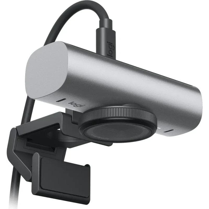 Camera Web Logitech MX Brio, rezolutie video 4K, USB-C, Grafit — miniatură