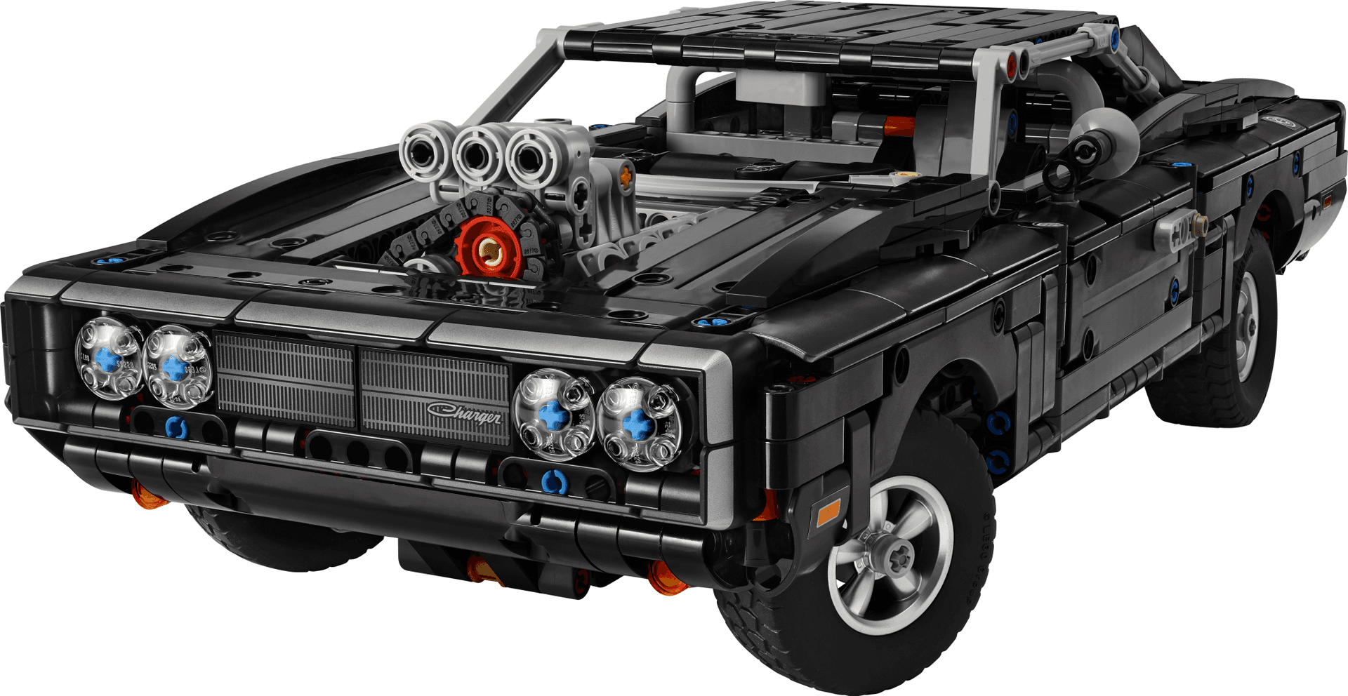 MASINA DODGE CHARGER R/T DIN FAST AND FURIOUS LEGO42231 — miniatură