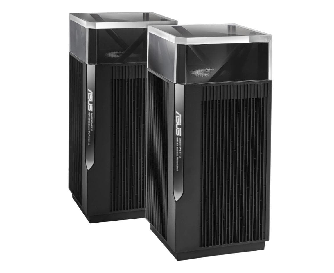 Router wireless ASUS ZenWiFi Pro ET12, WIFI 6E, Mesh, Tri-Band