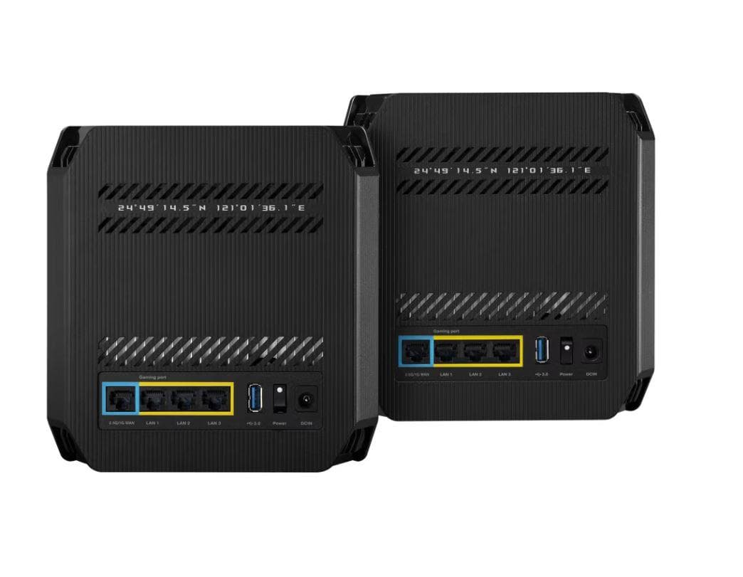 Router wireless ASUS ROG Rapture GT6 (B-2-PK), WIFI 6, Mesh, Tri-Band — miniatură
