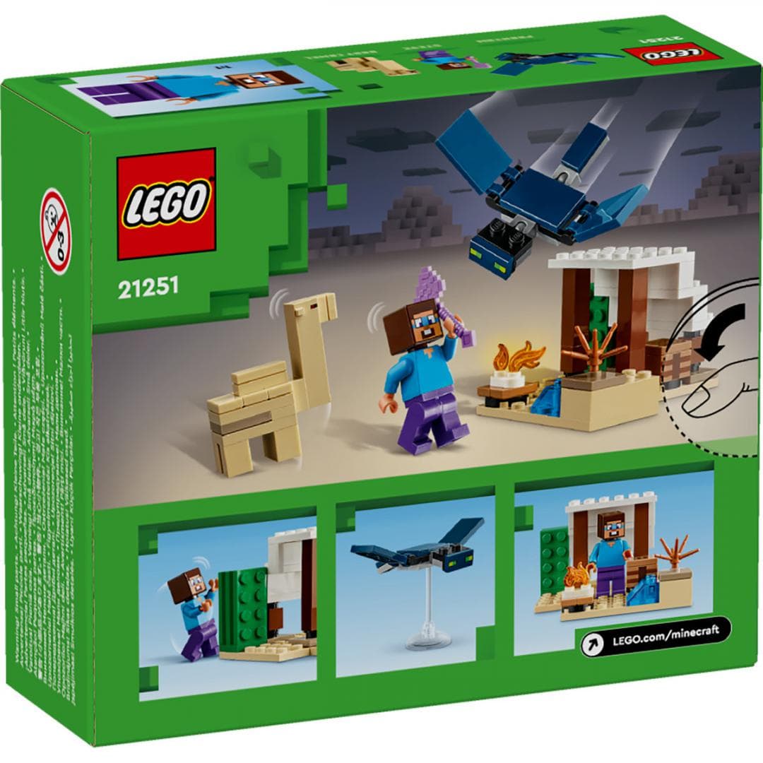 EXPEDITIIA IN DESERT A LUI STEVE,LEGO 21251 — miniatură