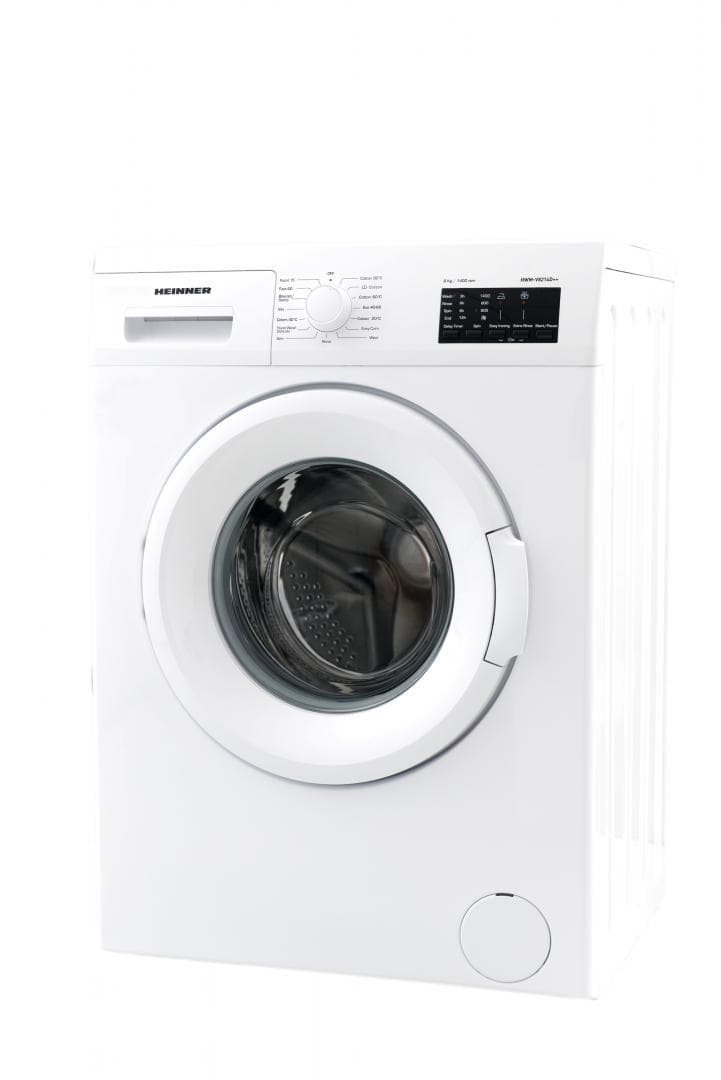Masina de spalat rufe HEINNER HWM-V8214D++, 8 kg, 1400 rpm, Clasa: D, Alb — miniatură
