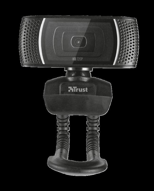 Camera Web Trust Trino, rezolutie video HD, USB 2.0, Negru — miniatură