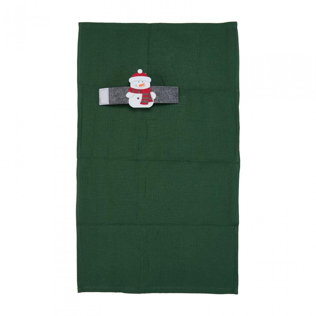 Prosop de bucatarie cu agatatoare, 38x63 Green — miniatură