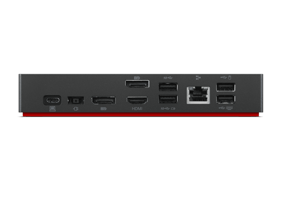 Docking station LENOVO ThinkPad Universal USB-C Dock, USB Type-C, 90W, Negru — miniatură