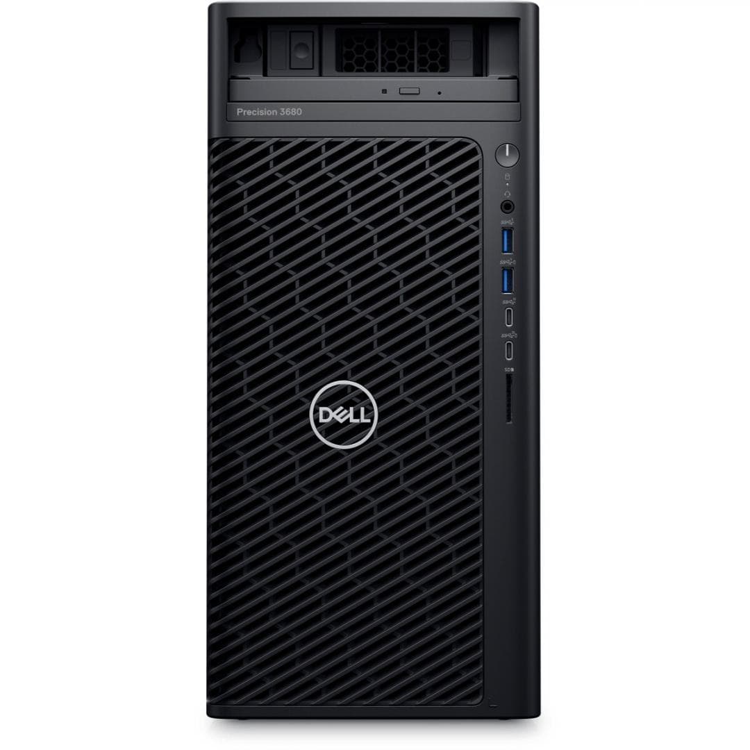 Desktop Workstation Dell Precision 3680 cu procesor Intel Core i9-14900K pana la 6 GHz, 64 GB DDR5, 4TB SSD, RTX 4500 Ada, Windows 11 Pro, Black — miniatură