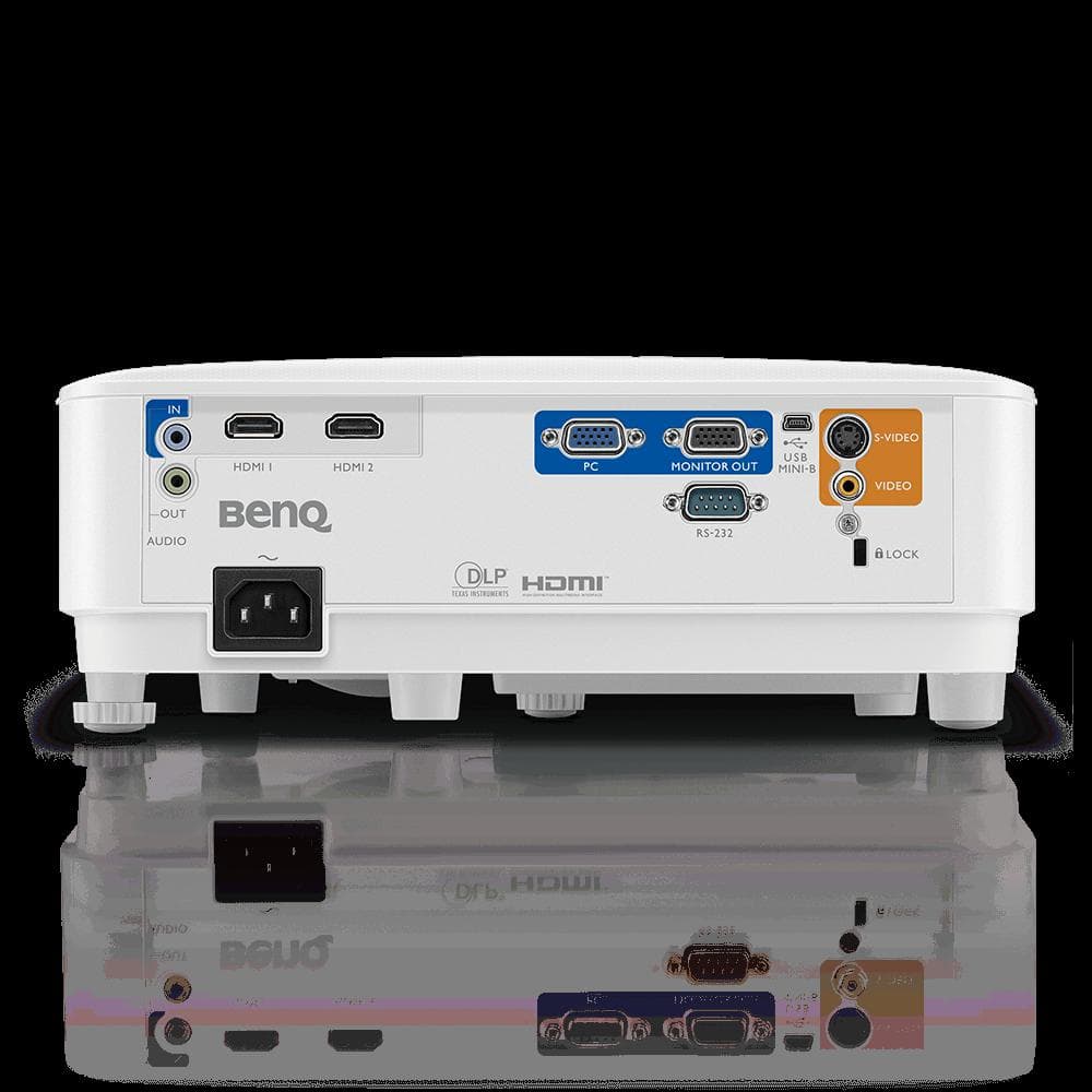 Proiector BENQ MH550, DLP, FHD 1920*1080, up to WUXGA 1920*1200, 3500 lumeni, 20.000:1, 16:9 nativ, lampa 5000 ore/ 15.000 ore Ecomode, dimensiune maxima imagine 300", distanta maxima de proiectie 9.9 m, boxe 2W, 2* D-sub, 2* HDMI, S-Video, Compozit video (RCA), USB Mini B, audio in/ out, RS232, 2* — miniatură