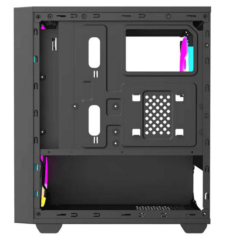 Carcasa PRO GAMING ARROW, RGB, Mid Tower, Black — miniatură
