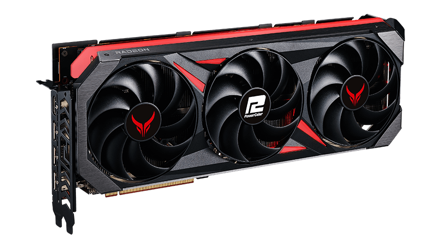 Placa video PowerColor Radeon RX 7700 XT, 12GB GDDR6, PCI Express 4.0, 192bit — miniatură