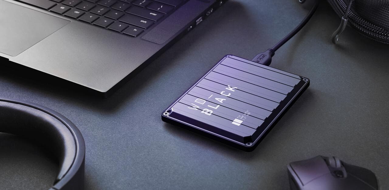 HDD Extern WD Black P10 Game Drive PS4, 4TB, negru, USB 3.2 — miniatură