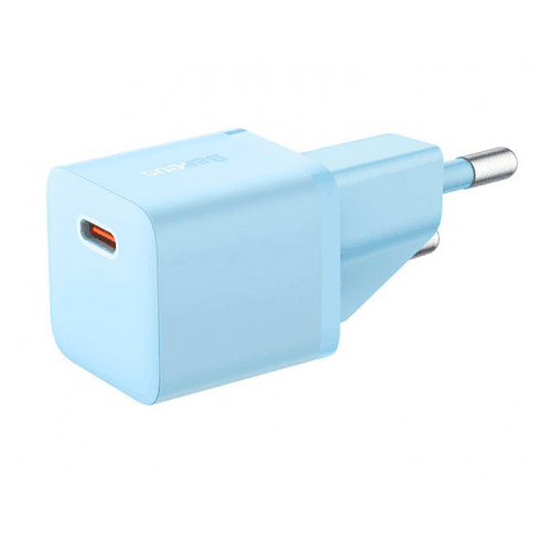 Incarcator Retea Baseus Mini, albastru — miniatură