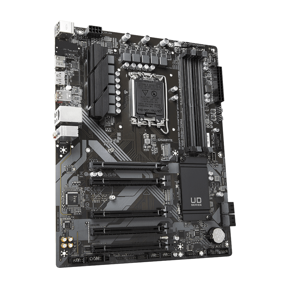 Placa de baza Gigabyte B760 DS3H, Socket 1700, DDR5, ATX — miniatură