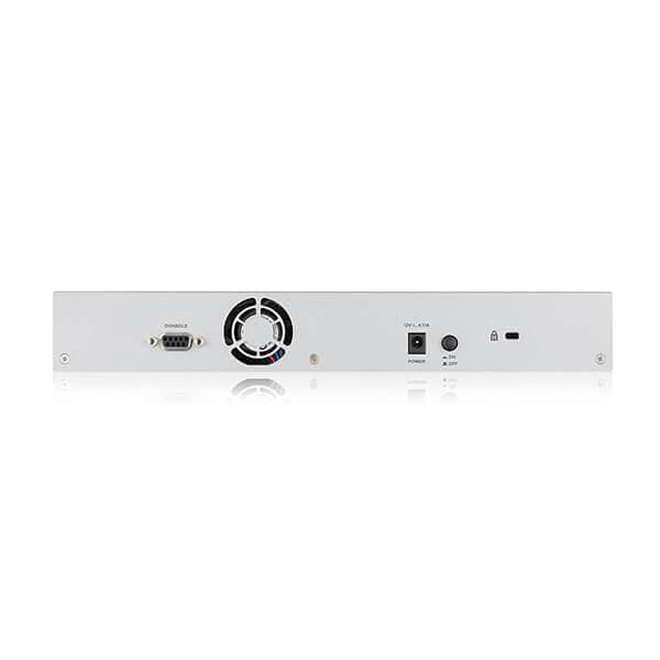 Zyxel USG FLEX500 H Series, User-definable ports with 2*2.5G, 2*2.5G( PoE+) & 8*1G, 1*USB (device only) — miniatură